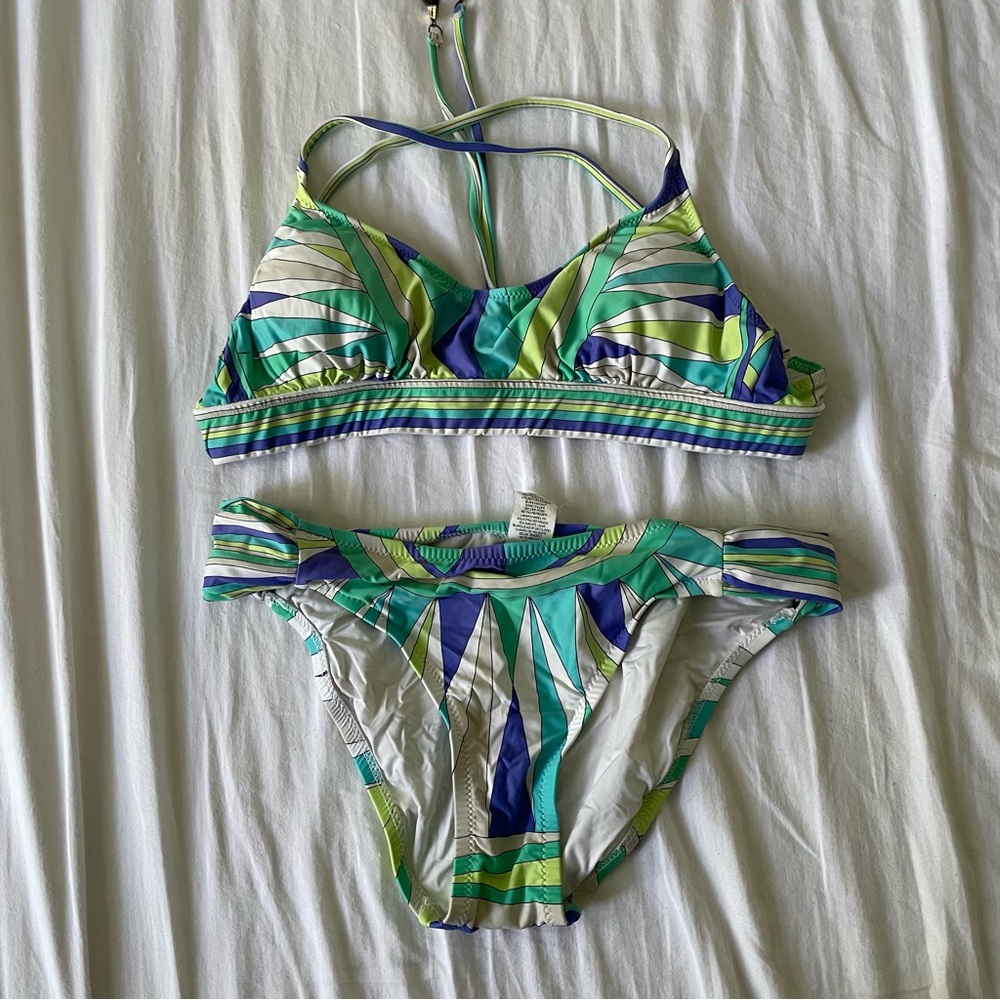 Trina Turk bikini size 6 top 8 bottoms